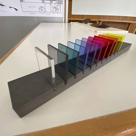 Modell eines der fünf Entwürfe, die vom Preisgericht bewertet wurden. © 2021 Christian Hoffmann, FM M-V