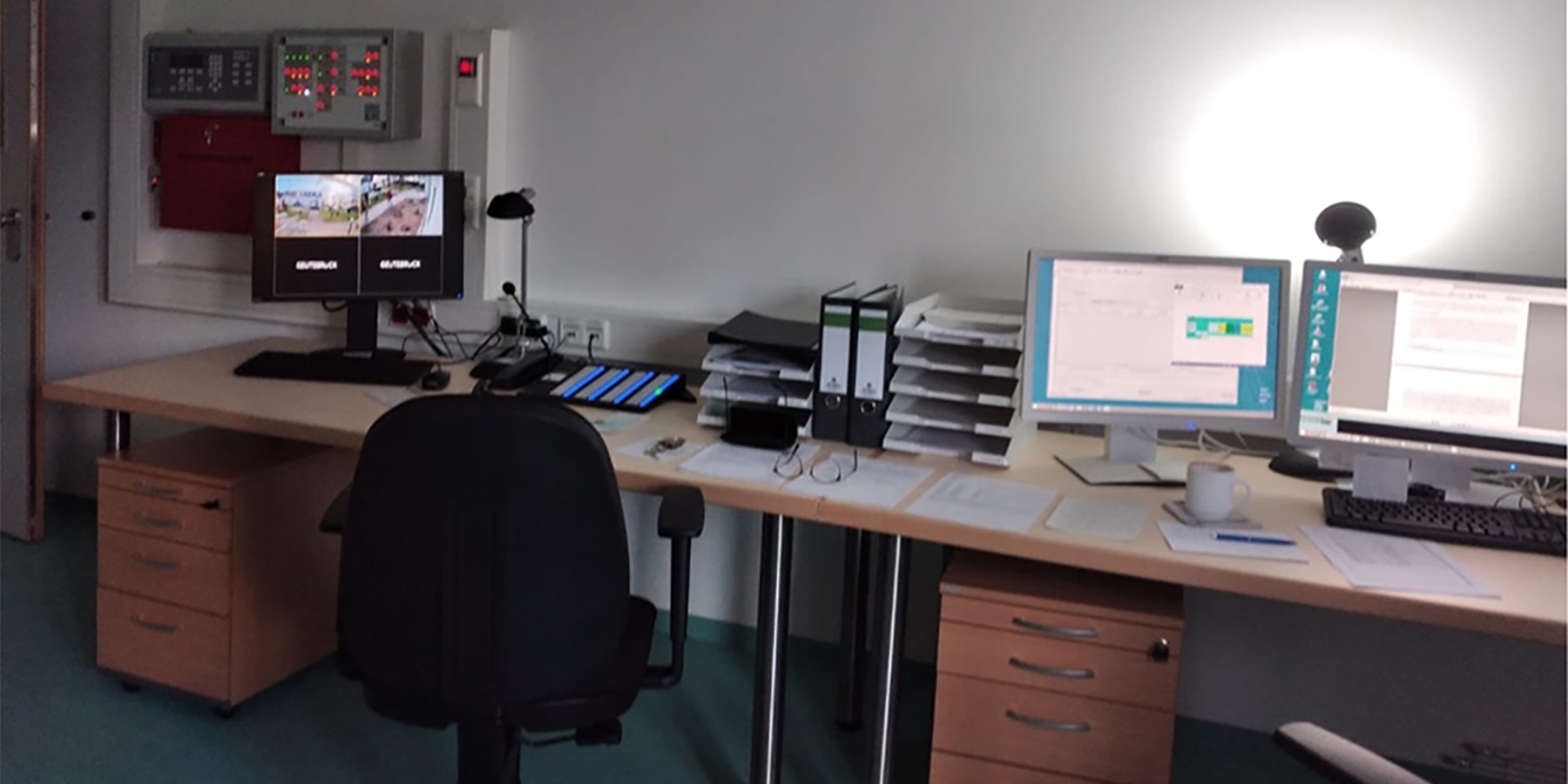 Wachraum im Erdgeschoss © 2021 SBL Greifswald