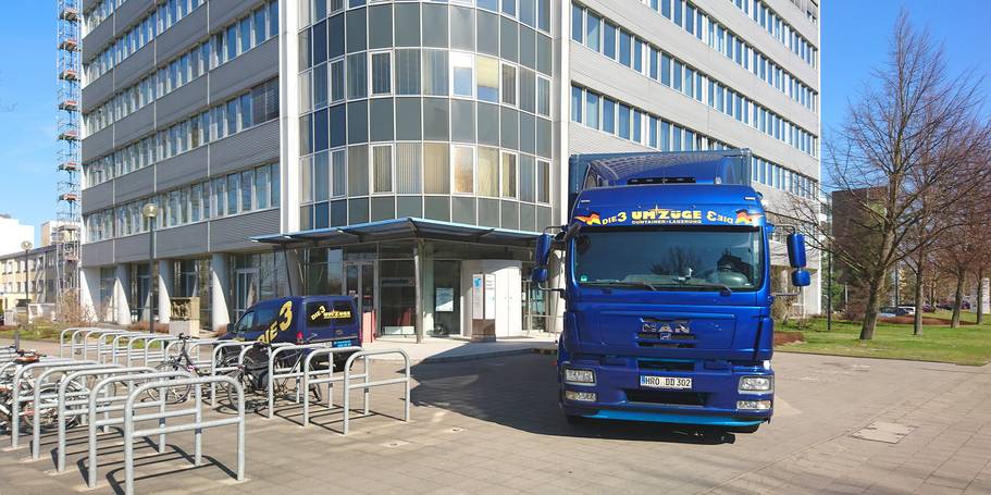 Die Umzüge wurden gut vorbereitet und professionell umgesetzt. © 2021 SBL Rostock