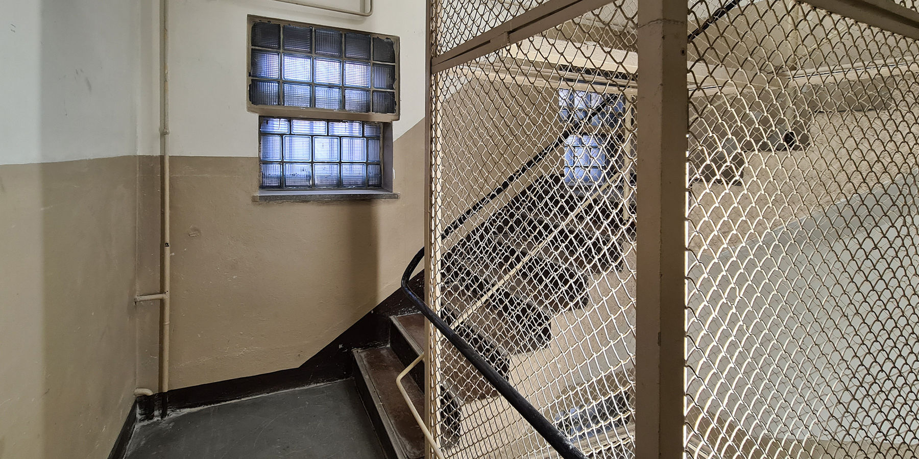 Blick in das Treppenhaus © 2021 SBL Neubrandenburg