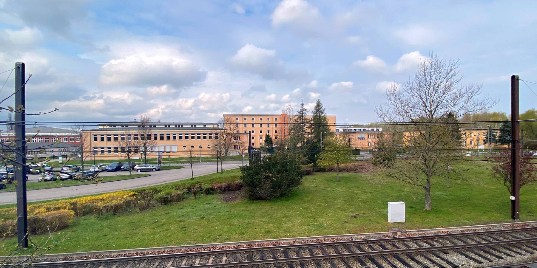 Blick auf das HWBR in Rostock-Marienehe. © 2021 Christian Hoffmann, FM M-V