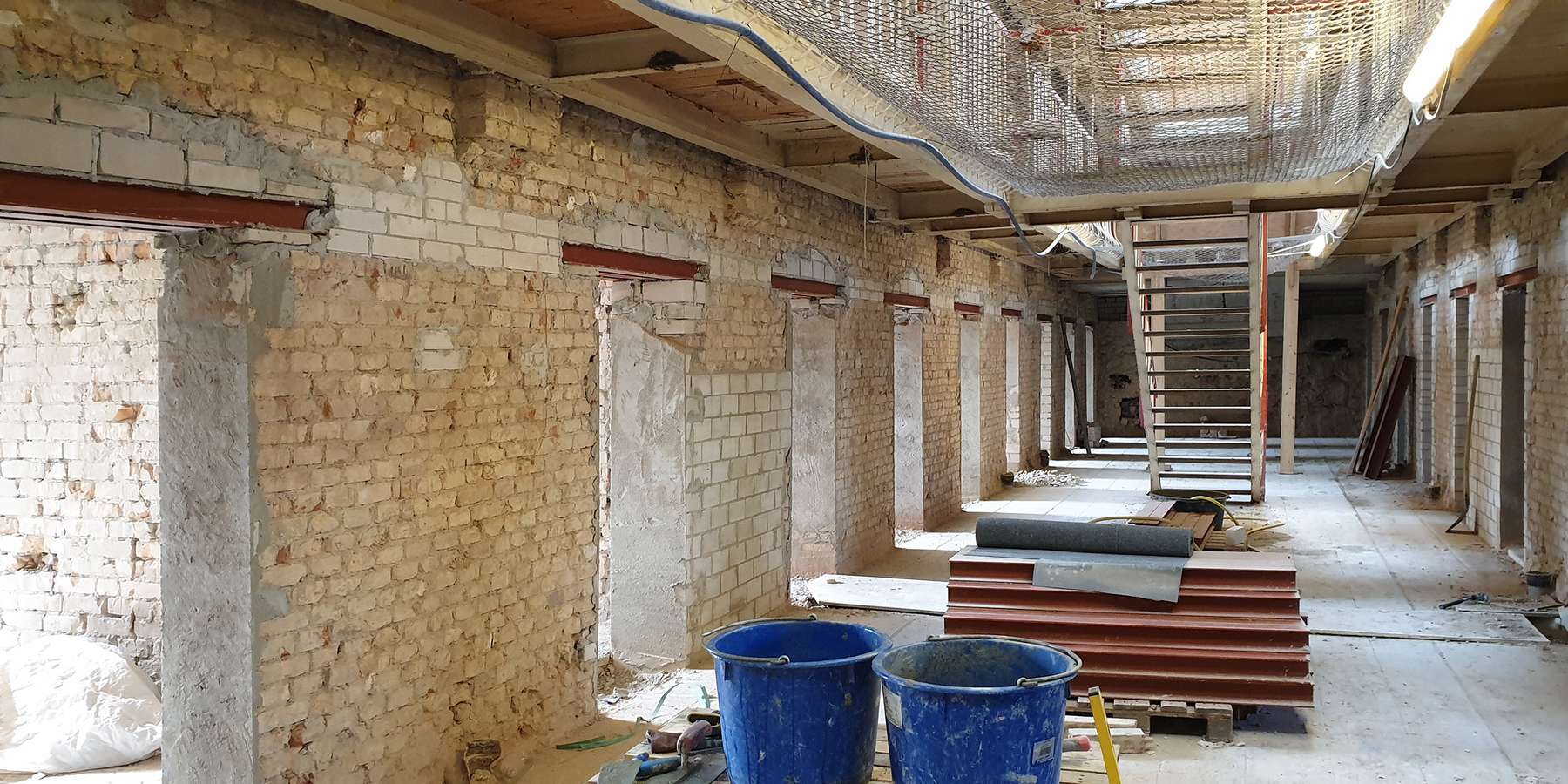 Einbau neuer Türstürze © 2021 SBL Neubrandenburg