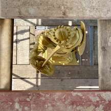 Die Megalopolis von oben mit neuer Goldbronzierung. © 2021 SBL Schwerin