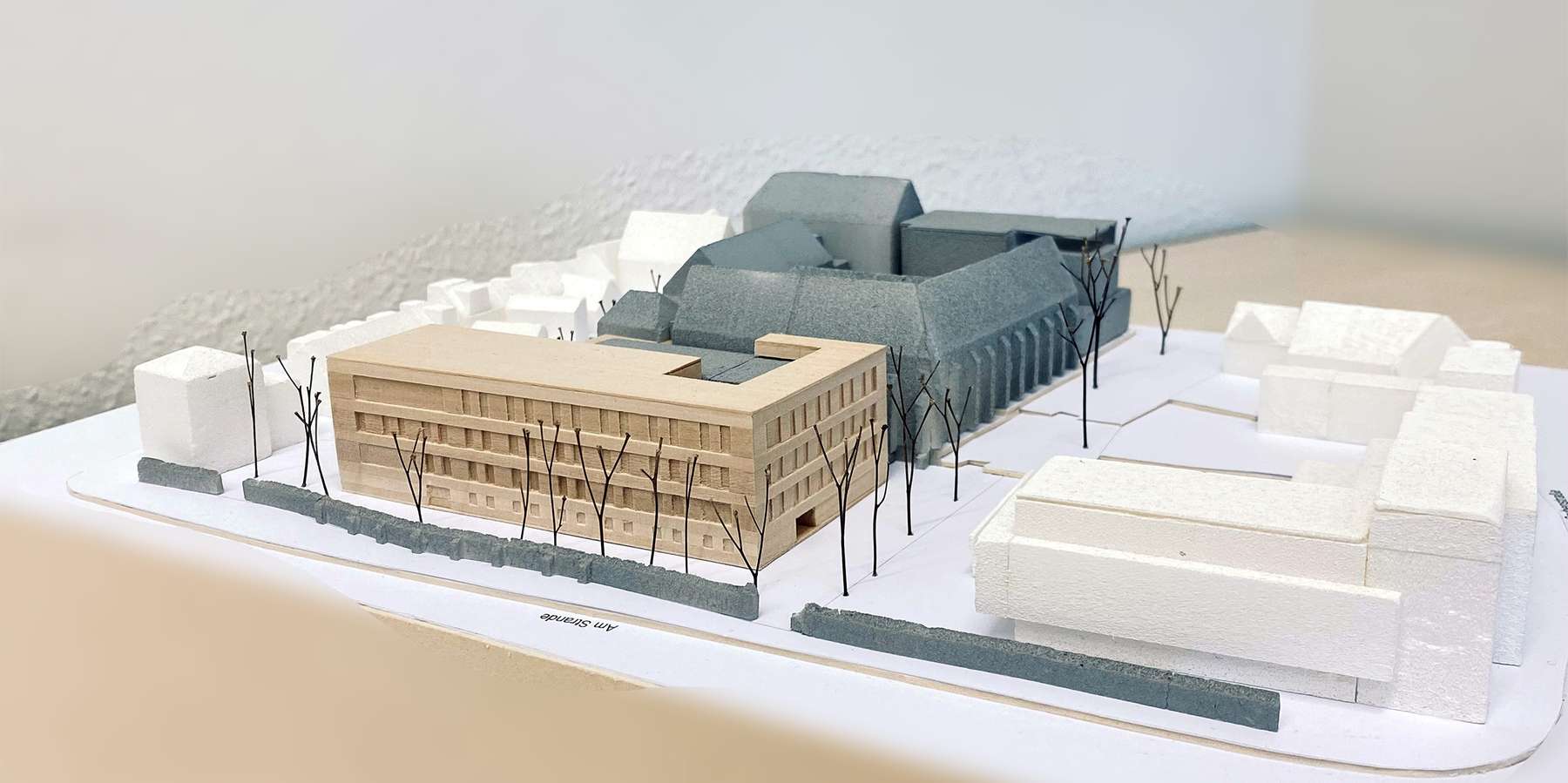 Blick auf das Modell aus nordwestlicher Richtung. © 2021 Christian Hoffmann, FM M-V