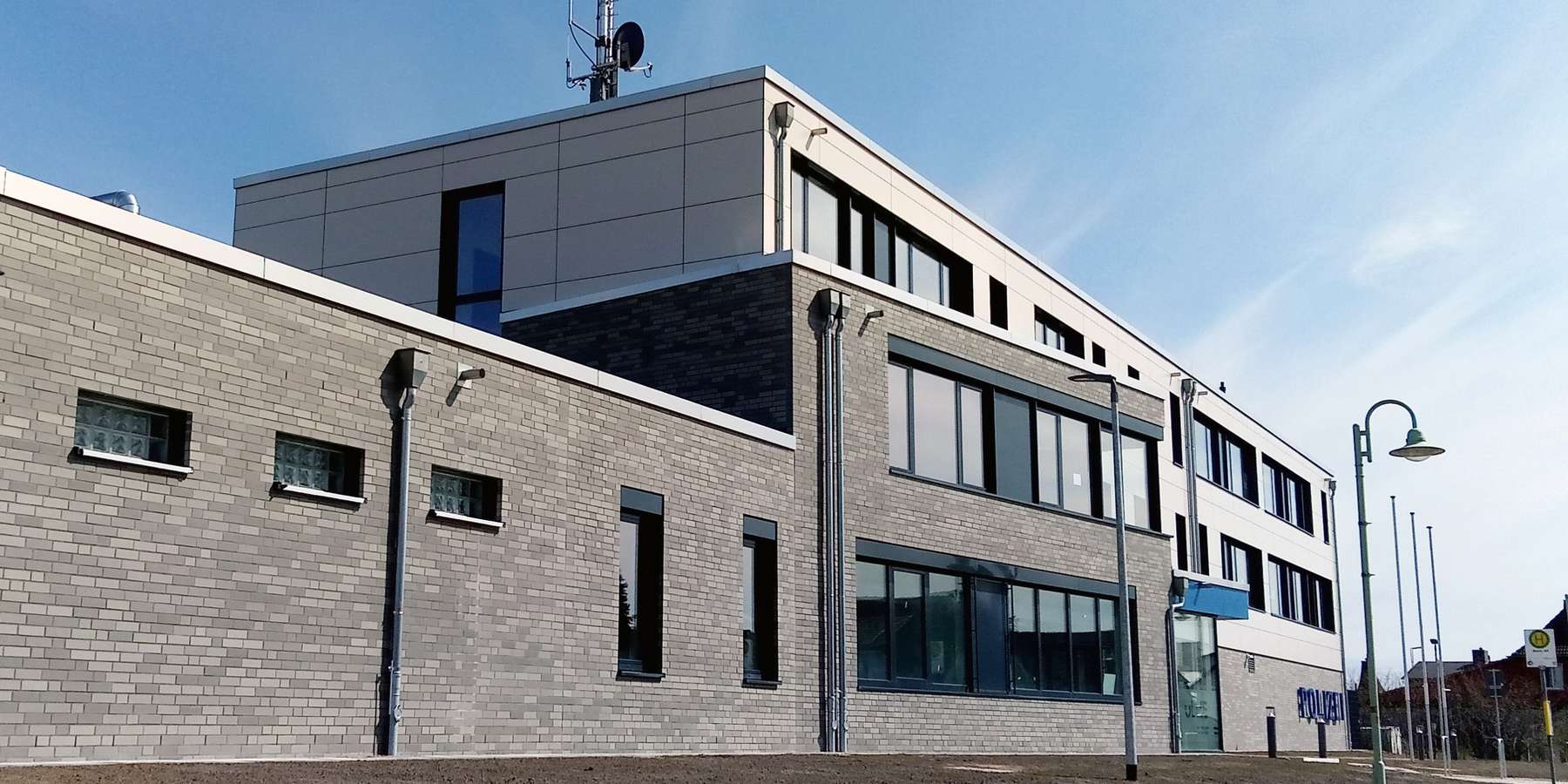 Neubau für die Polizei Sanitz © 2021 SBL Rostock