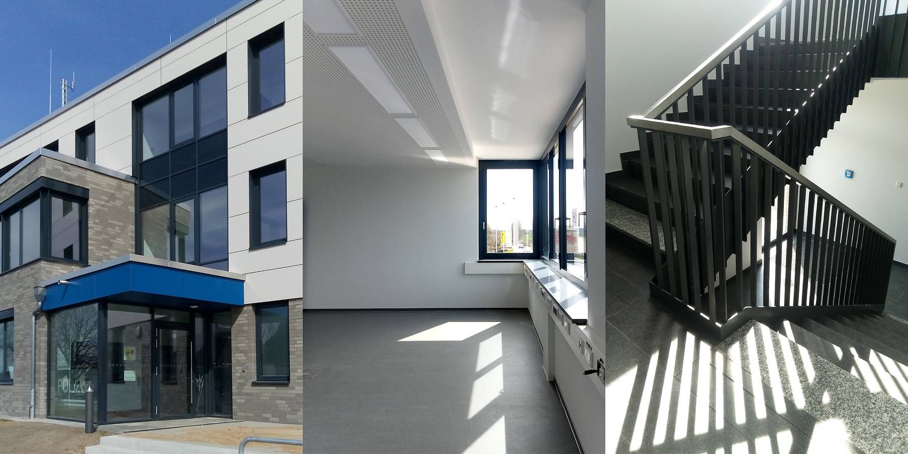 Neubau für die Polizei Sanitz © 2021 SBL Rostock