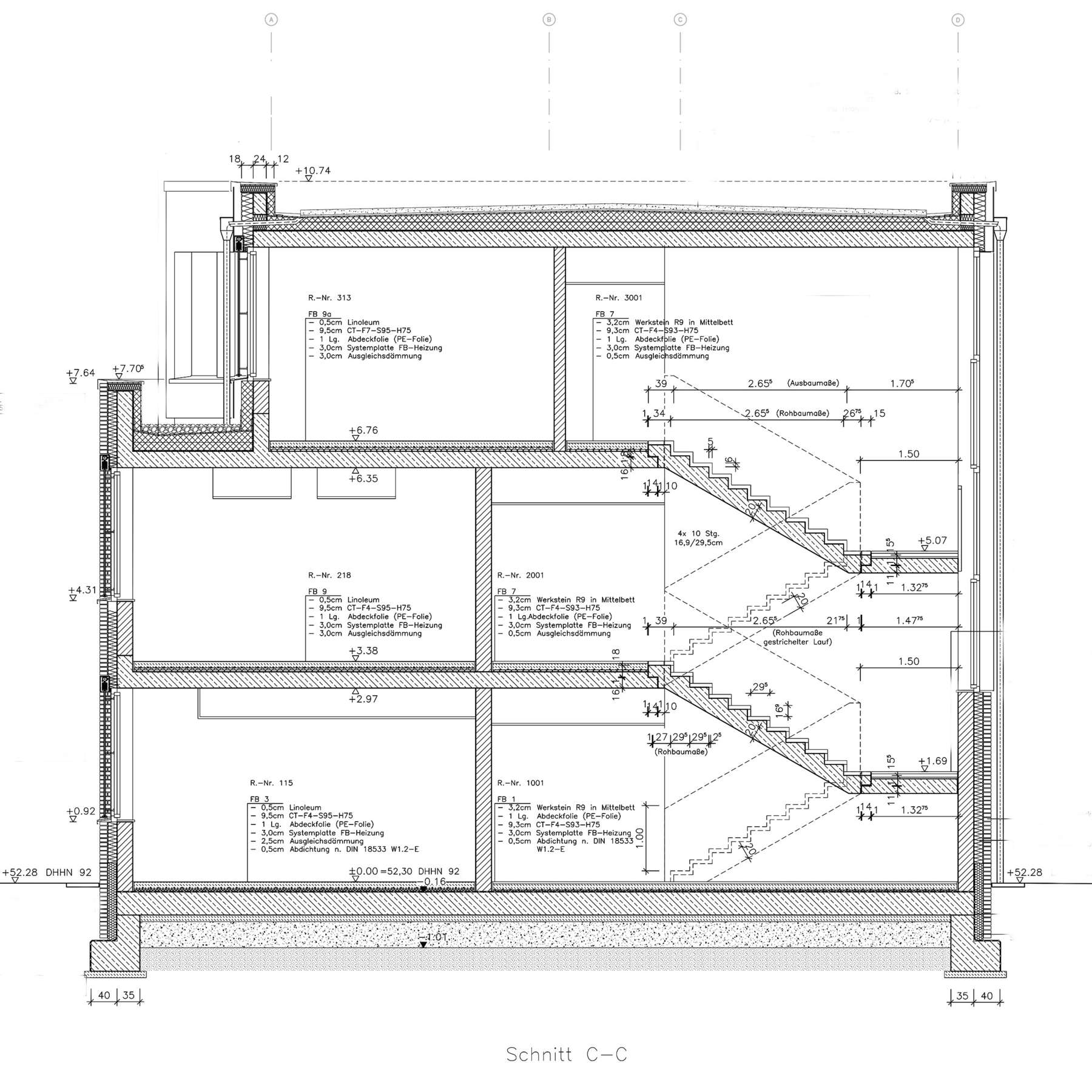 Neubau für die Polizei Sanitz © 2021 Architekturbüro Albert und Baier