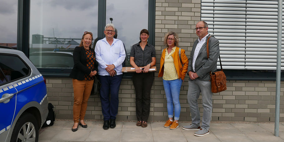 Feierliche Übergabe des  Polizeidienstgebäudes in Sanitz © 2021 SBL Rostock