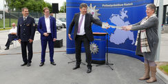 Feierliche Übergabe des  Polizeidienstgebäudes in Sanitz © 2021 SBL Rostock