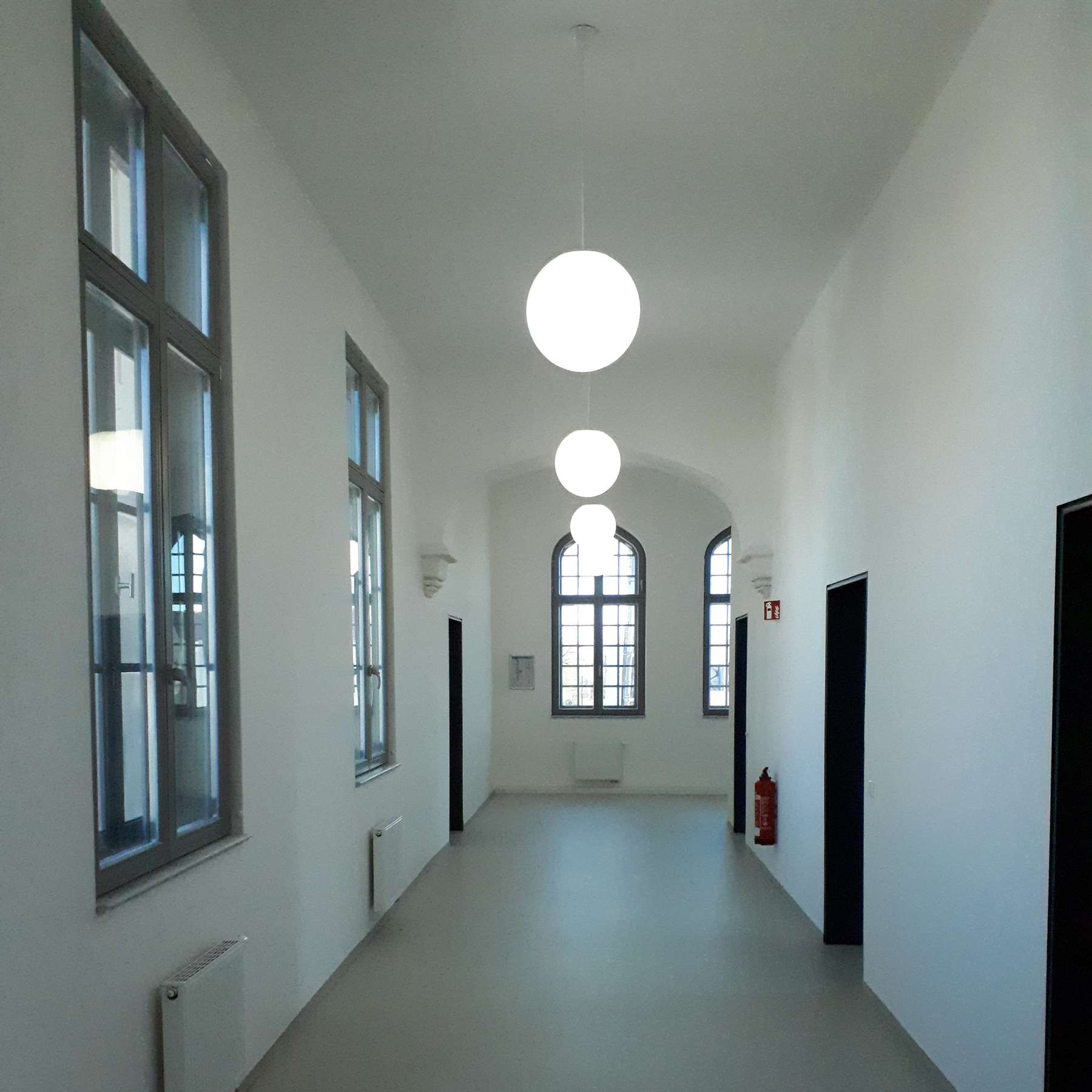 Flur im Altbau © 2021 SBL Schwerin