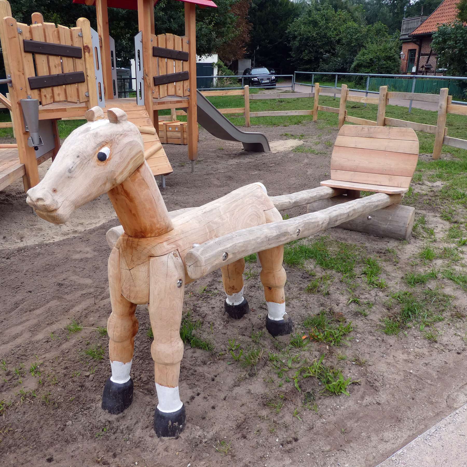 Ein Pferd darf nicht fehlen. © 2021 SBL Schwerin