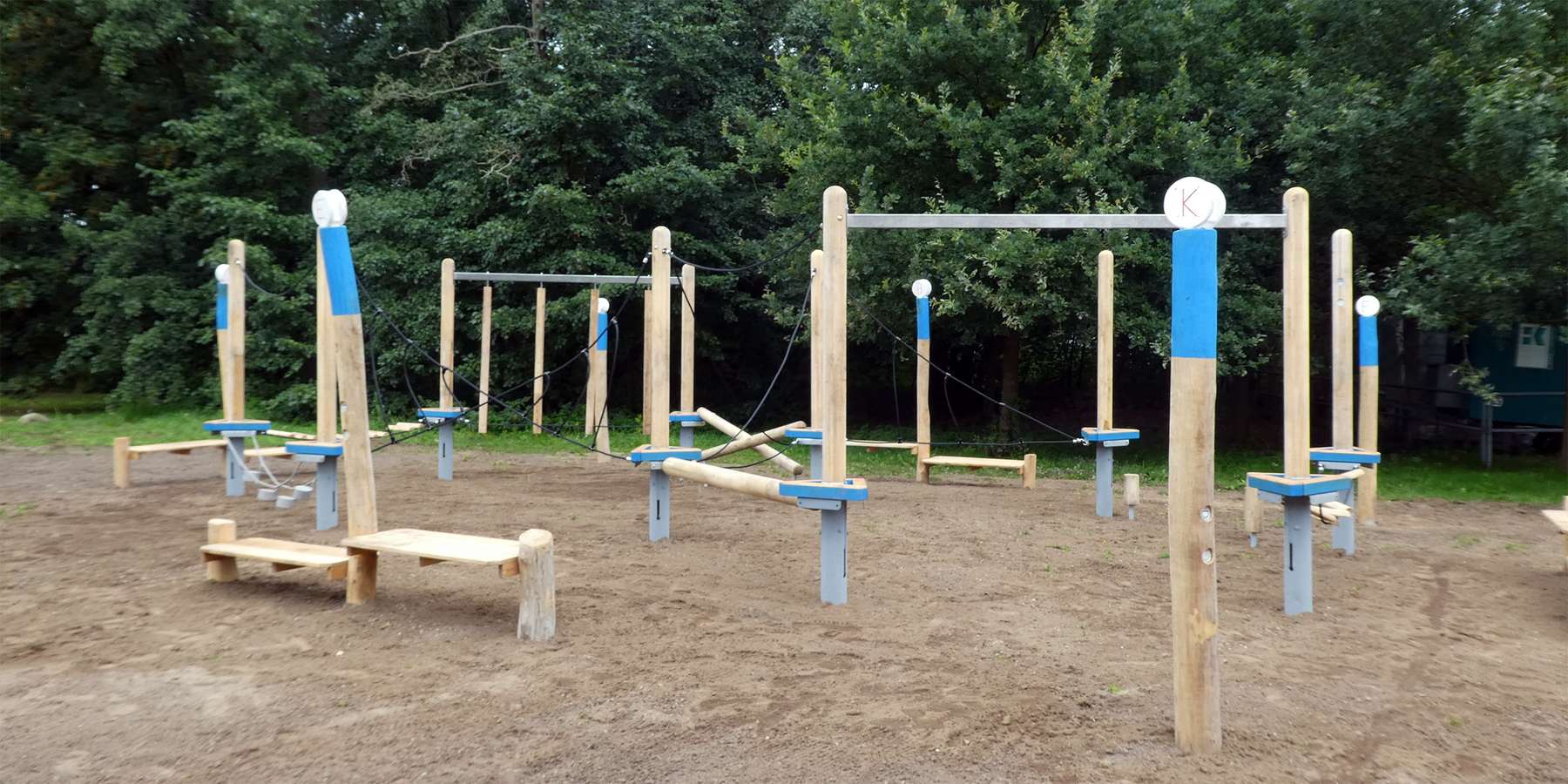 Balancier- und Klettergarten © 2021 SBL Schwerin