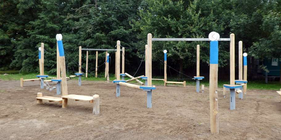 Balancier- und Klettergarten © 2021 SBL Schwerin