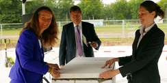 Grundsteinlegung Institutsneubau Sportwissenschaft.jpg © 2021 SBL Rostock