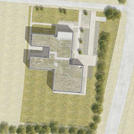 Neubau Institut für Sportwissenschaft.jpg © 2021  Anderhalten Architekten, Berlin