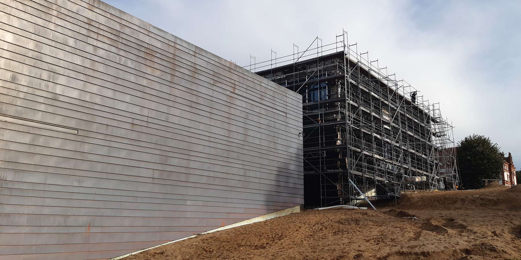 Die Fassade hat ihre Patina erhalten. © 2021 SBL Schwerin