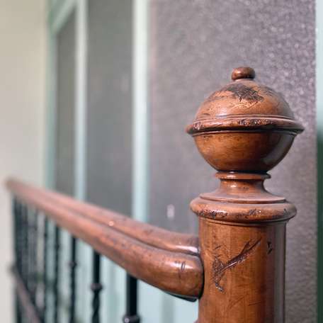 Das SBL Rostock bereitet die historische Villa im Zentrum der Stadt für den Verkauf vor. © 2021 Christian Hoffmann, FM M-V