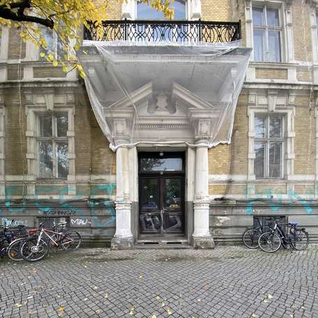 Das SBL Rostock bereitet die historische Villa im Zentrum der Stadt für den Verkauf vor. © 2021 Christian Hoffmann, FM M-V
