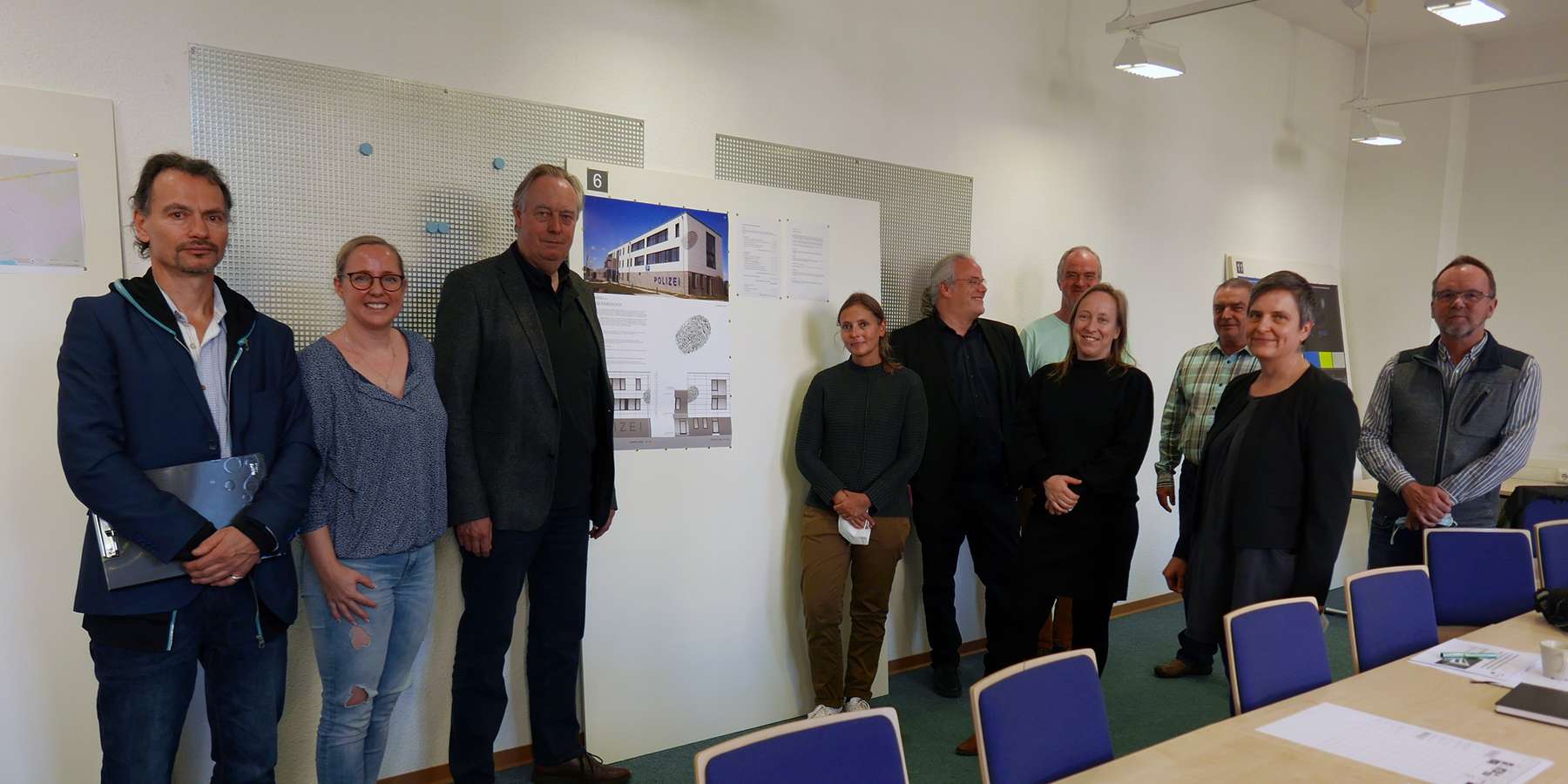 Polizeidienstgebäude Sanitz Kunst am Bau.jpg © 2021 SBL Rostock