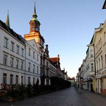 Blick in die Mecklenburgstraße © 2021 SBL Schwerin