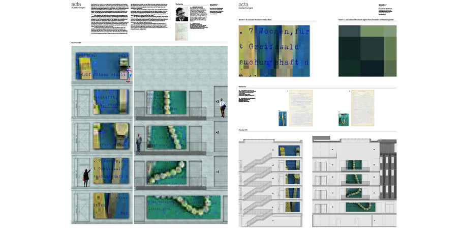 Platz 3: Jana Müller mit der Arbeit acta (Aufzeichnungen) © 2021 Jana Müller, Berlin