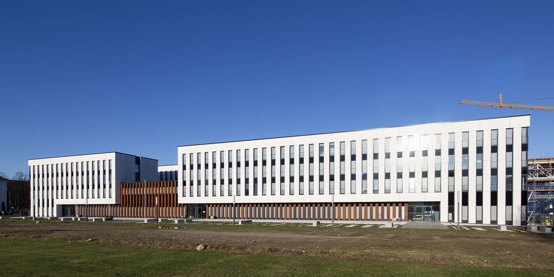 Außenanlagen und Verbinder werden 2022 fertiggestellt. © 2022 Christian Hoffmann, FM M-V