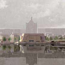 Das Ergebnis des Wettbewerbs für den Neubau des Archäologischen Landesmuseums Rostock wurde heute am 16. Februar 2022 vorgestellt. © 2022 Lundgaard   Tranberg Arkitekter A/S, Kopenhagen