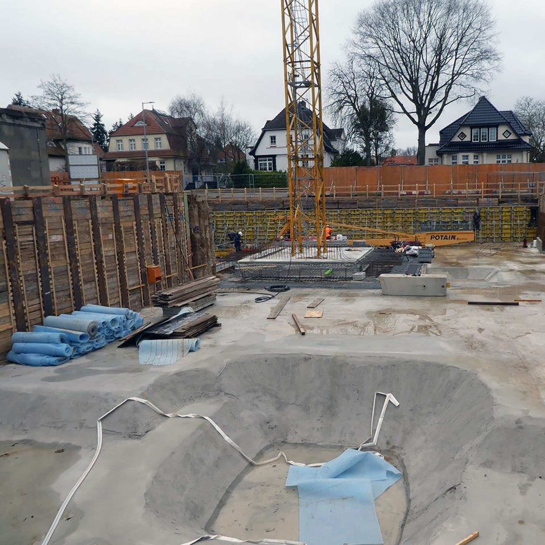 Baugrube © 2022 SBL Schwerin