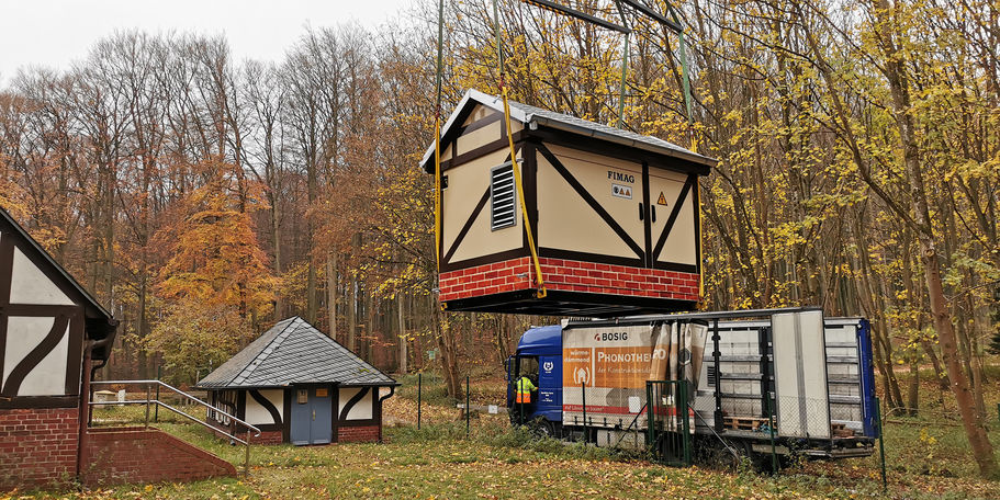 Aufstellung einer an den Standort Ansicht angepassten Ersatzstromversorgung © 2022 SBL Neubrandenburg