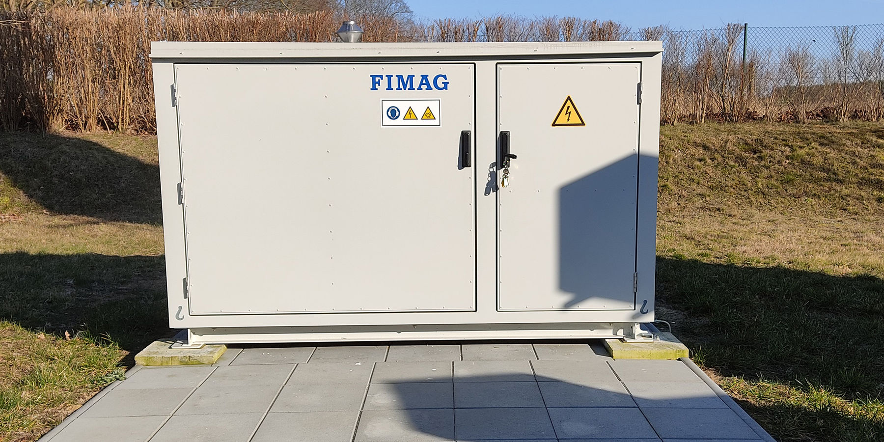 Ersatzstromversorgung einer Digitalfunk-Basisstation © 2022 SBL Neubrandenburg