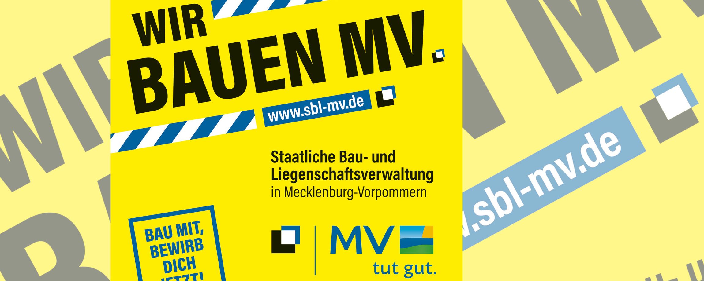 Wir bauen MV. ©2022 Finanzministerium M-V