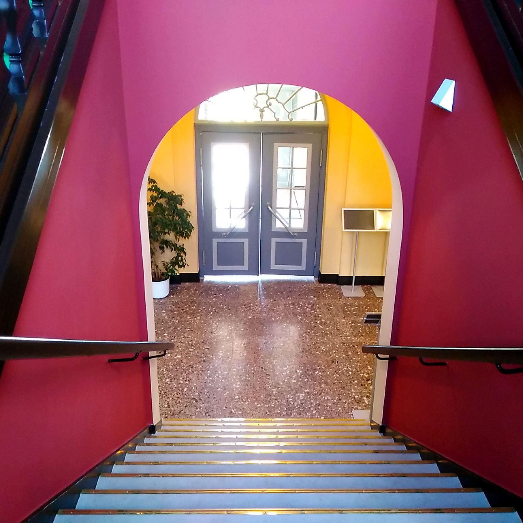 Blick aus dem Treppenhaus © 2022 SBL Neubrandenburg