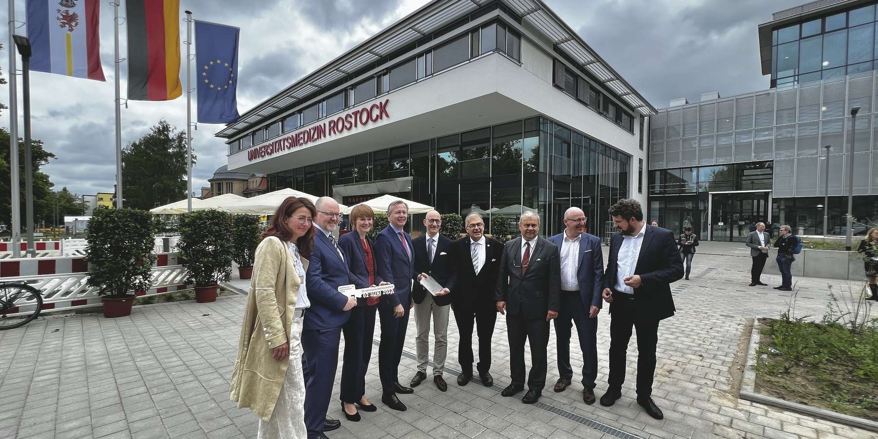 Endlich fertig - das ZMF bzw. UNZ wurde heute am 2. Juni 2022 feierlich übergeben. © 2022 Christian Hoffmann, FM M-V