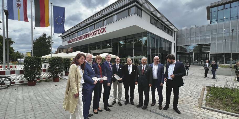 Endlich fertig - das ZMF bzw. UNZ wurde heute am 2. Juni 2022 feierlich übergeben. © 2022 Christian Hoffmann, FM M-V