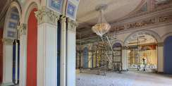 Blick vom Roten in den Blauen und Gelben Saal © 2022 SBL Neubrandenburg