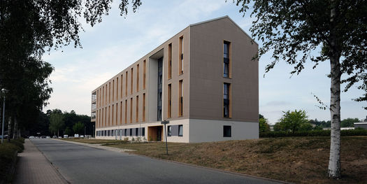 Gesamtansicht des Unterkunftsgebäudes © 2022 SBL Schwerin