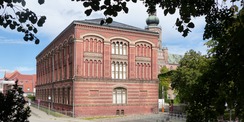 Alte Universitätsbibliothek Greifswald - ein nach Plänen von Martin Gropius 1880 - 1882 errichteter Bibliotheksbau © 2022 SBL Greifswald