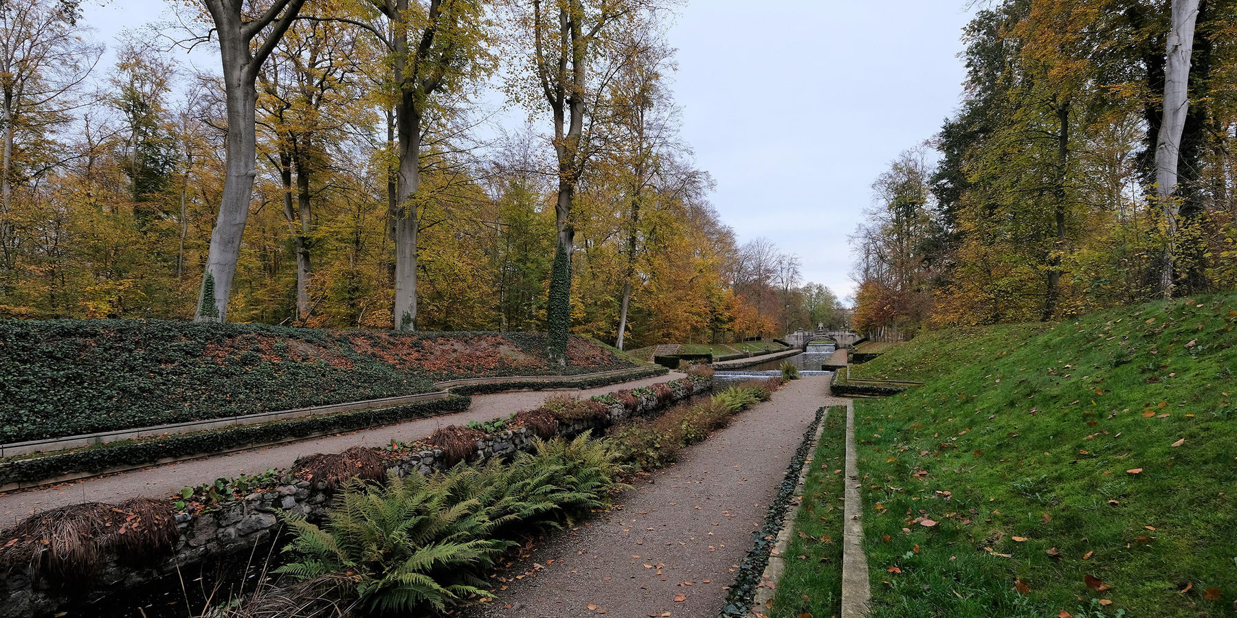 Der schon sanierte Teil des Ludwigsluster Kanals © 2022 SBL Schwerin