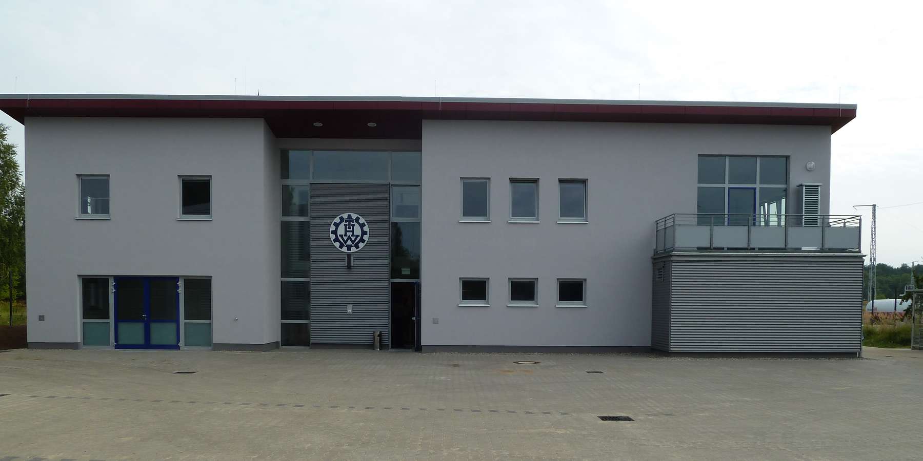Ansicht des Dienstgebäudes © 2013 Betrieb für Bau und Liegenschaften Mecklenburg-Vorpommern