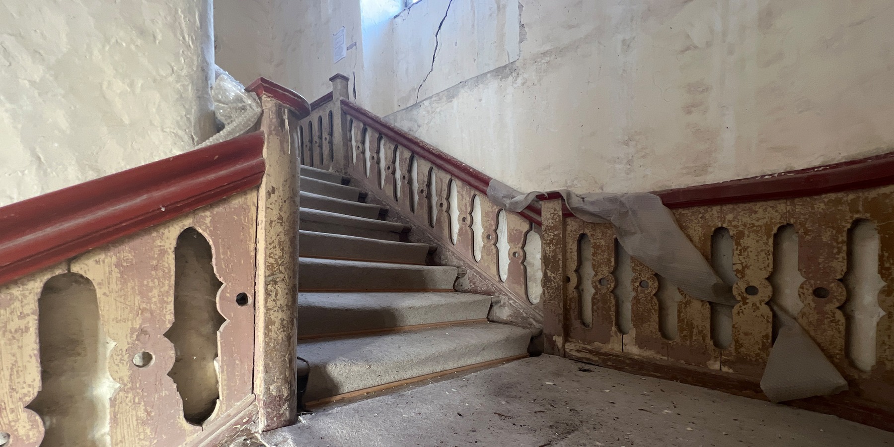 Treppenaufgang im Schloss © 2022 Christian Hoffmann, FM M-V