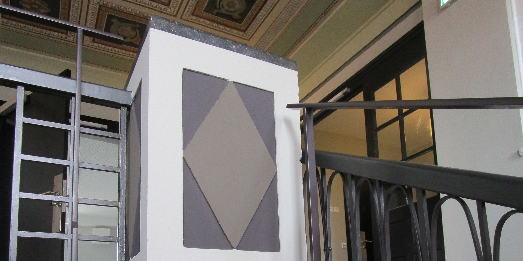 Treppenhaus im 3. Obergeschoss © 2017 Betrieb für Bau und Liegenschaften Mecklenburg-Vorpommern