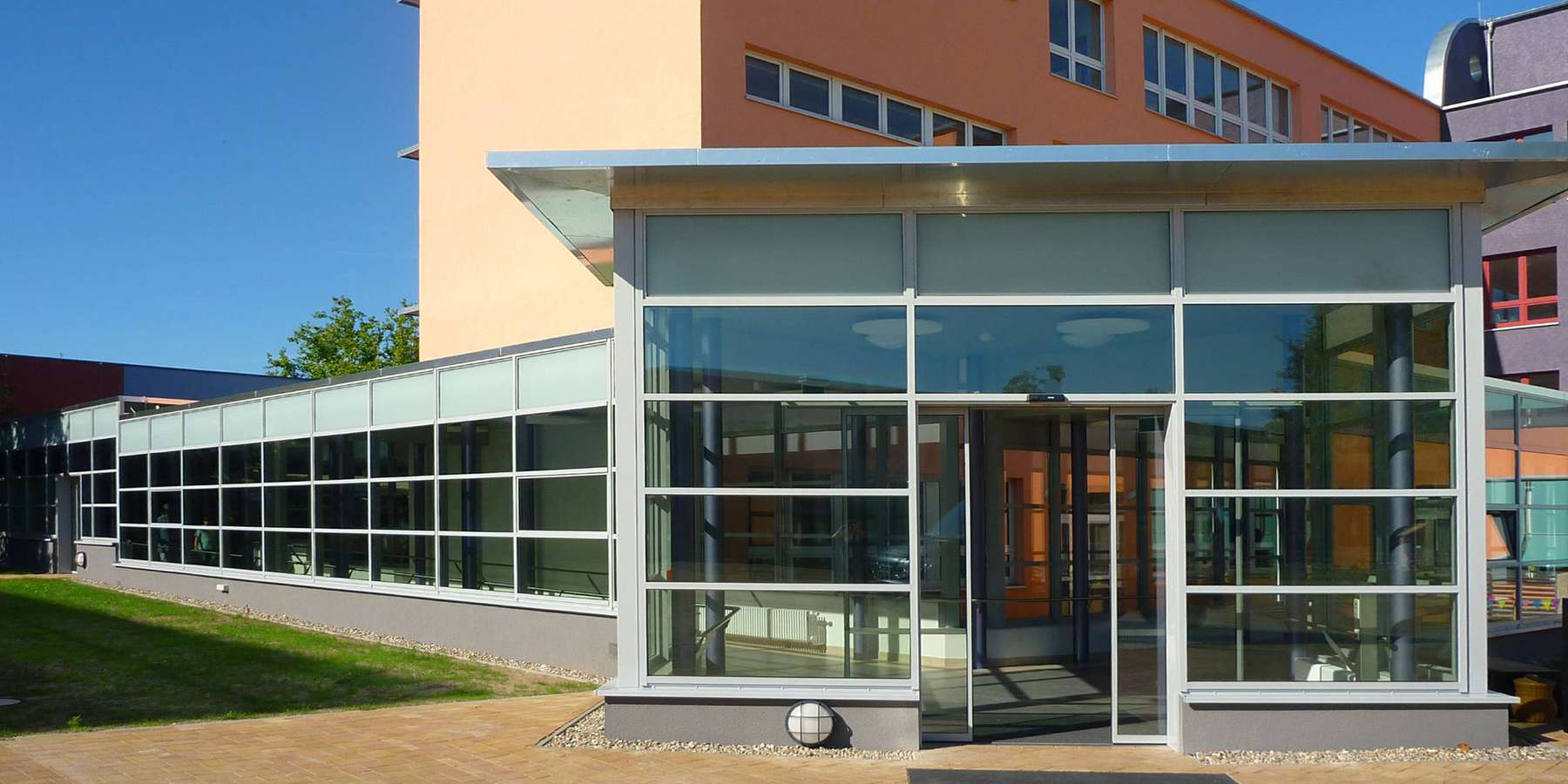 Ansicht des Verbinders © 2011 Betrieb für Bau und Liegenschaften Mecklenburg-Vorpommern