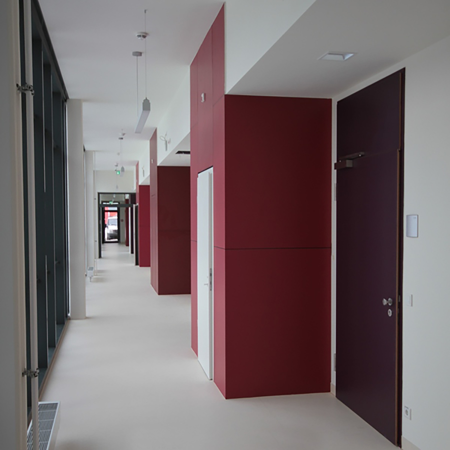 Innenbereich Flur © 2012 Betrieb für Bau und Liegenschaften Mecklenburg-Vorpommern