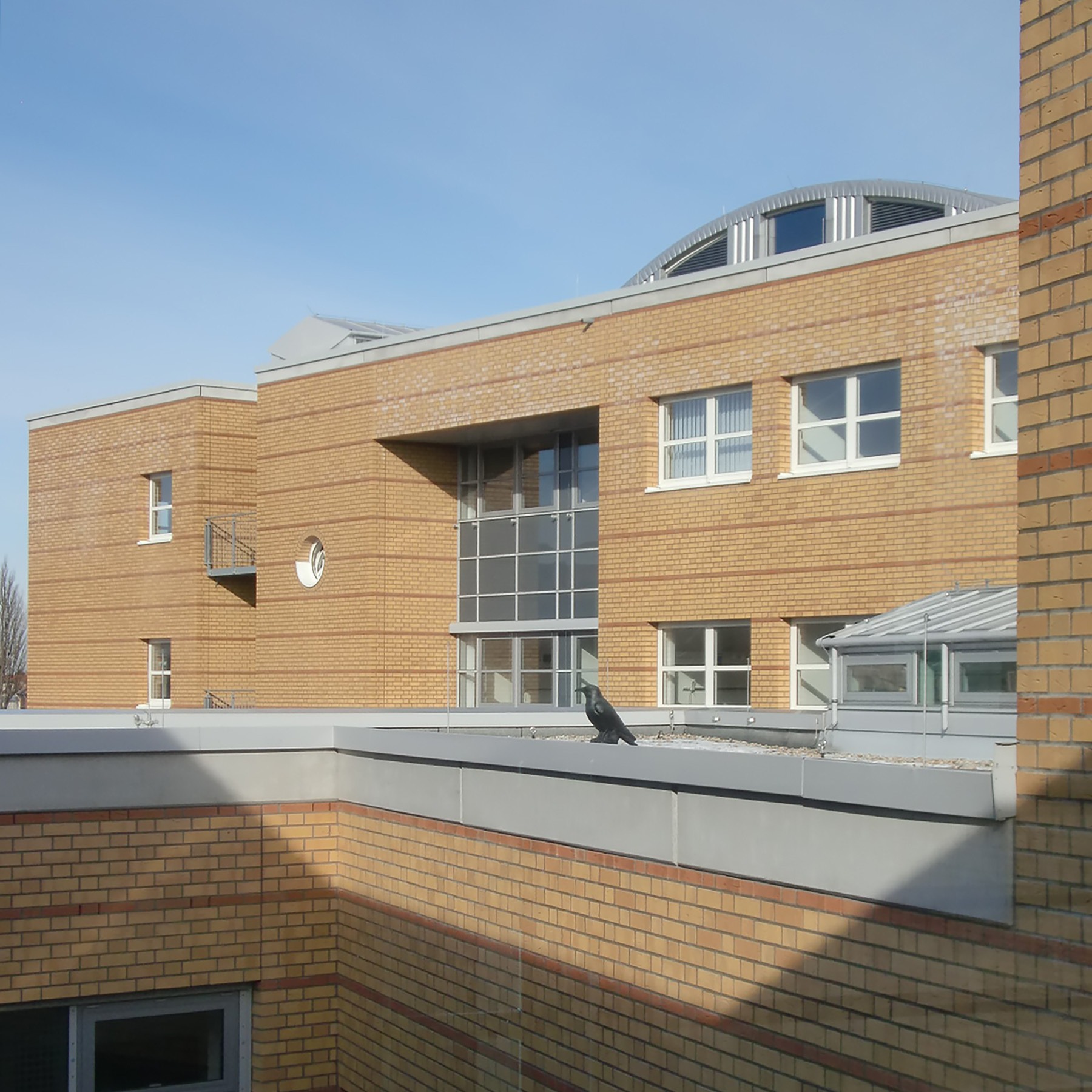 Blick auf einen Bettenturm © 2012 Betrieb für Bau und Liegenschaften Mecklenburg-Vorpommern