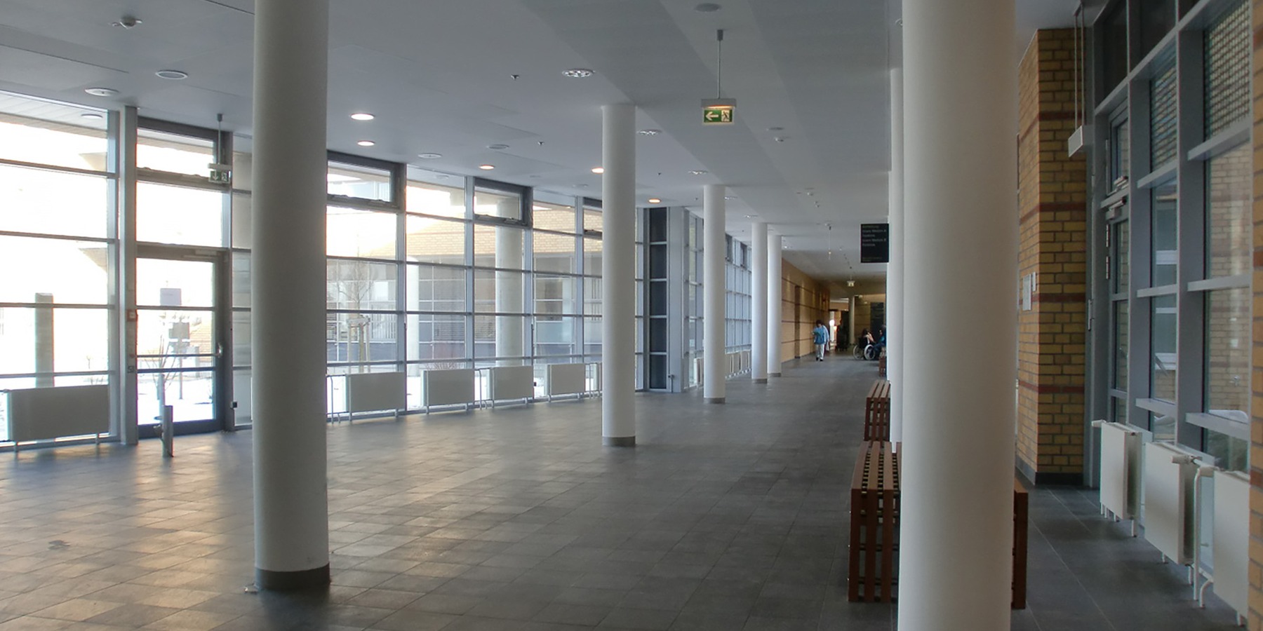 Flur im Erdgeschoss © 2012 Betrieb für Bau und Liegenschaften Mecklenburg-Vorpommern