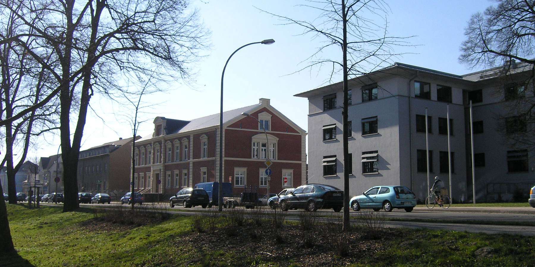Gebäude 19- Landessozialgericht, Gebäude 18- Amtsgericht, Grundbuchamt, Zivil- und Strafsachen © 2005 Betrieb für Bau und Liegenschaften Mecklenburg-Vorpommern