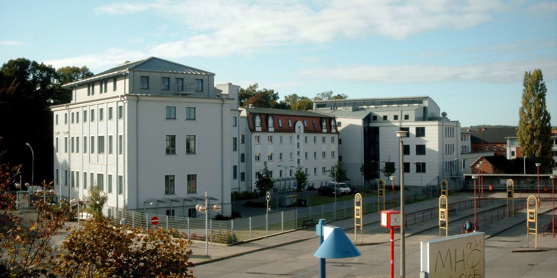 Rückansicht des Gebäudes 1B © 2005 Betrieb für Bau und Liegenschaften Mecklenburg-Vorpommern