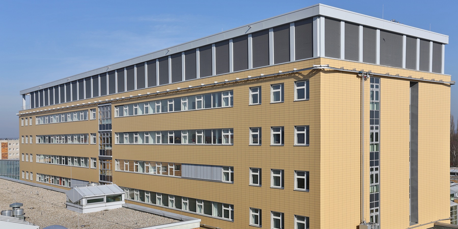 Neubau DZ 7 - Blick von Südosten © 2013 HWP Planungsgesellschaft mbH Stuttgart / Fotograf Vincent Leifer