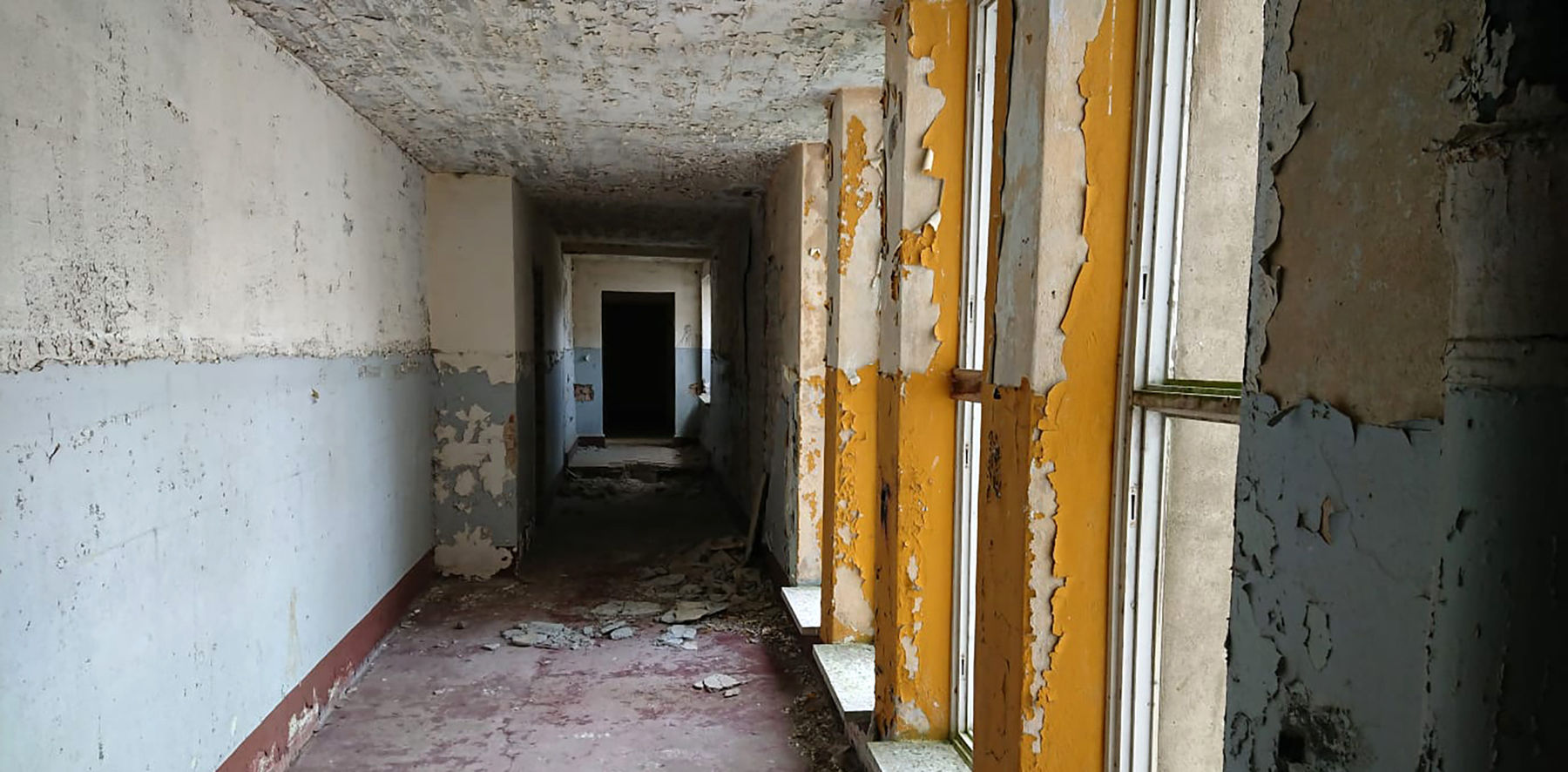 Blick in einen Flur © 2023 SBL Schwerin