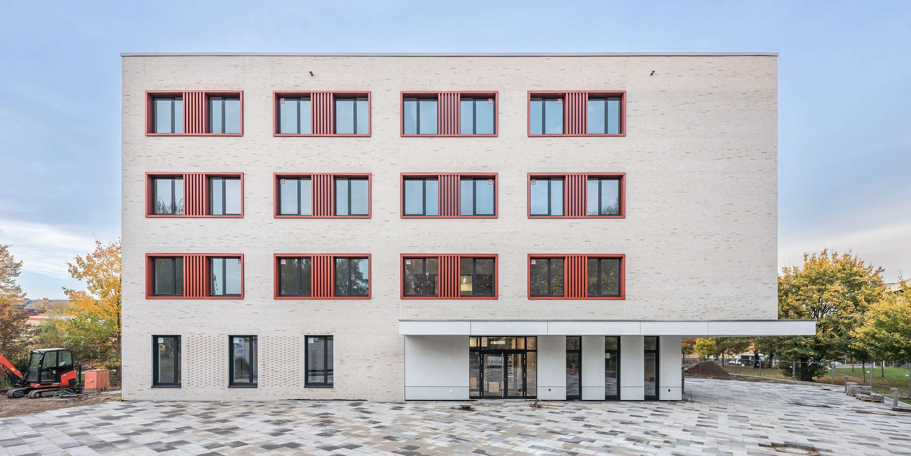 Außenansicht des fertigen Gebäudes © 2021 Steffen Spitzner Fotograf